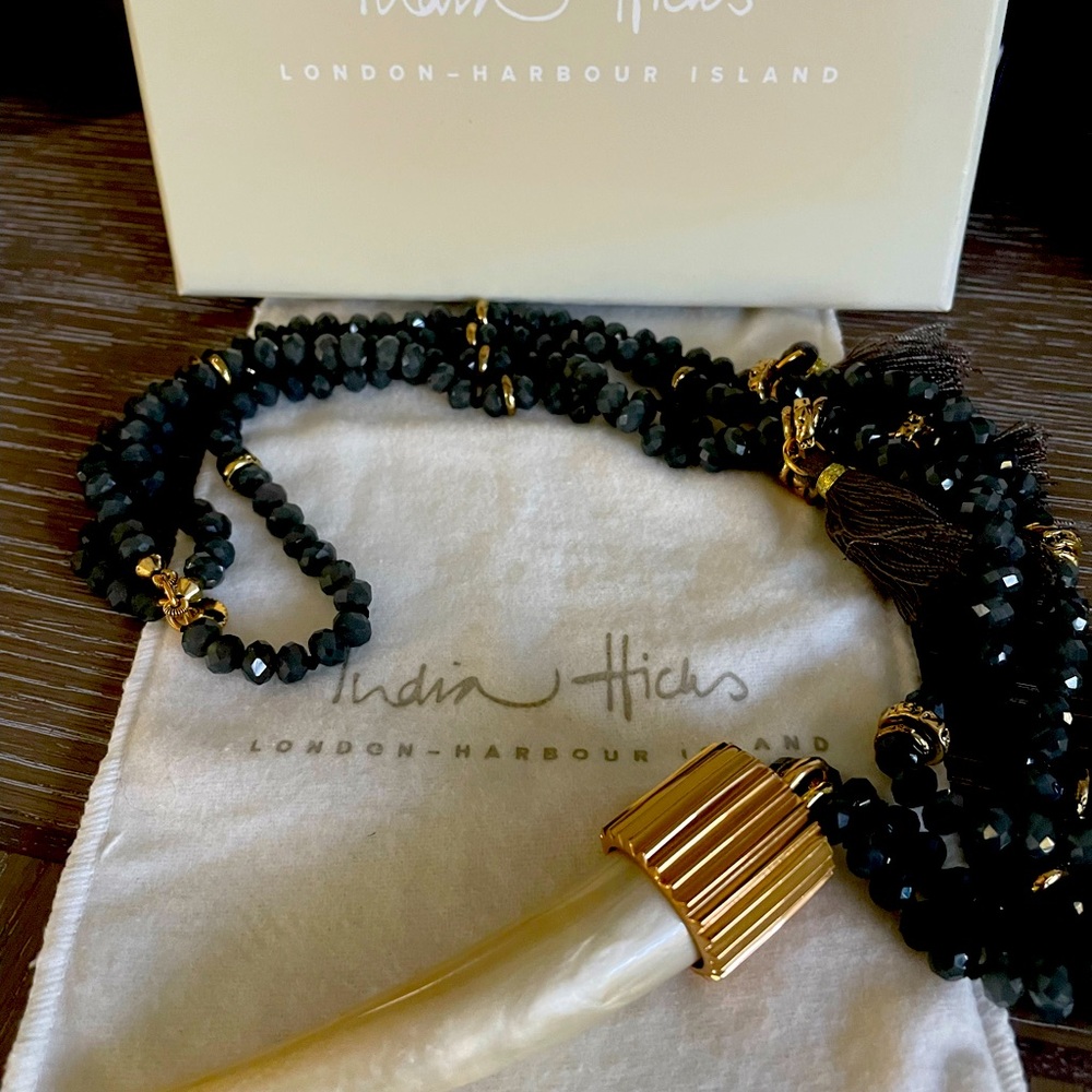 India Hicks Free Spirit Tassel Necklace
